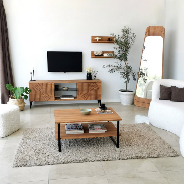 Hanah Home Mueble para TV Lidya - Roble